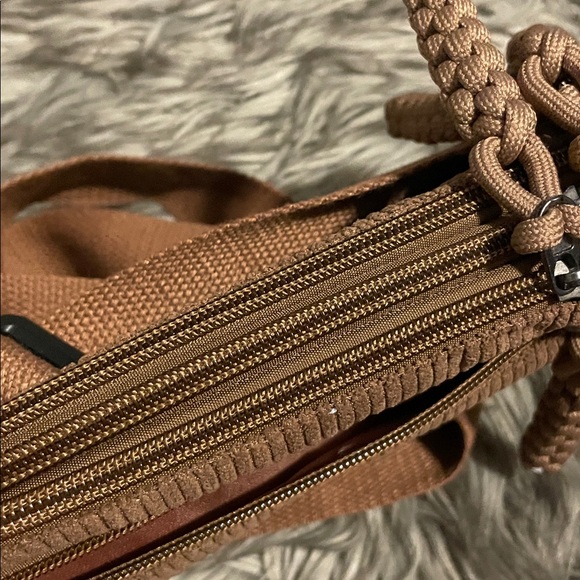 Corduroy purse with Bear Embroidery - Picture 7 of 7